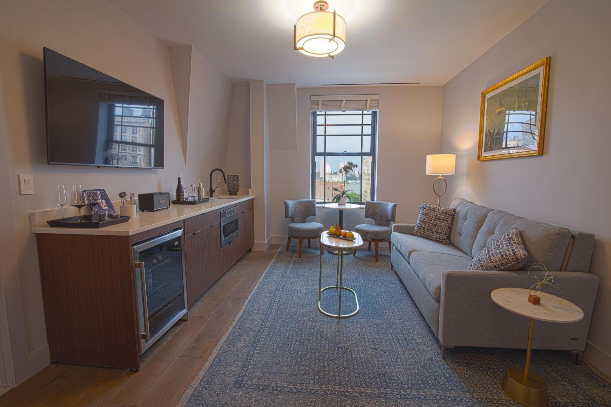 Suite Hudson 2 Chambres avec 1 Lit King-Size, 2 Lits Doubles et Canapé-Lit